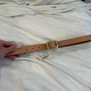 Madewell Acetate Buckle Leather Belt size S